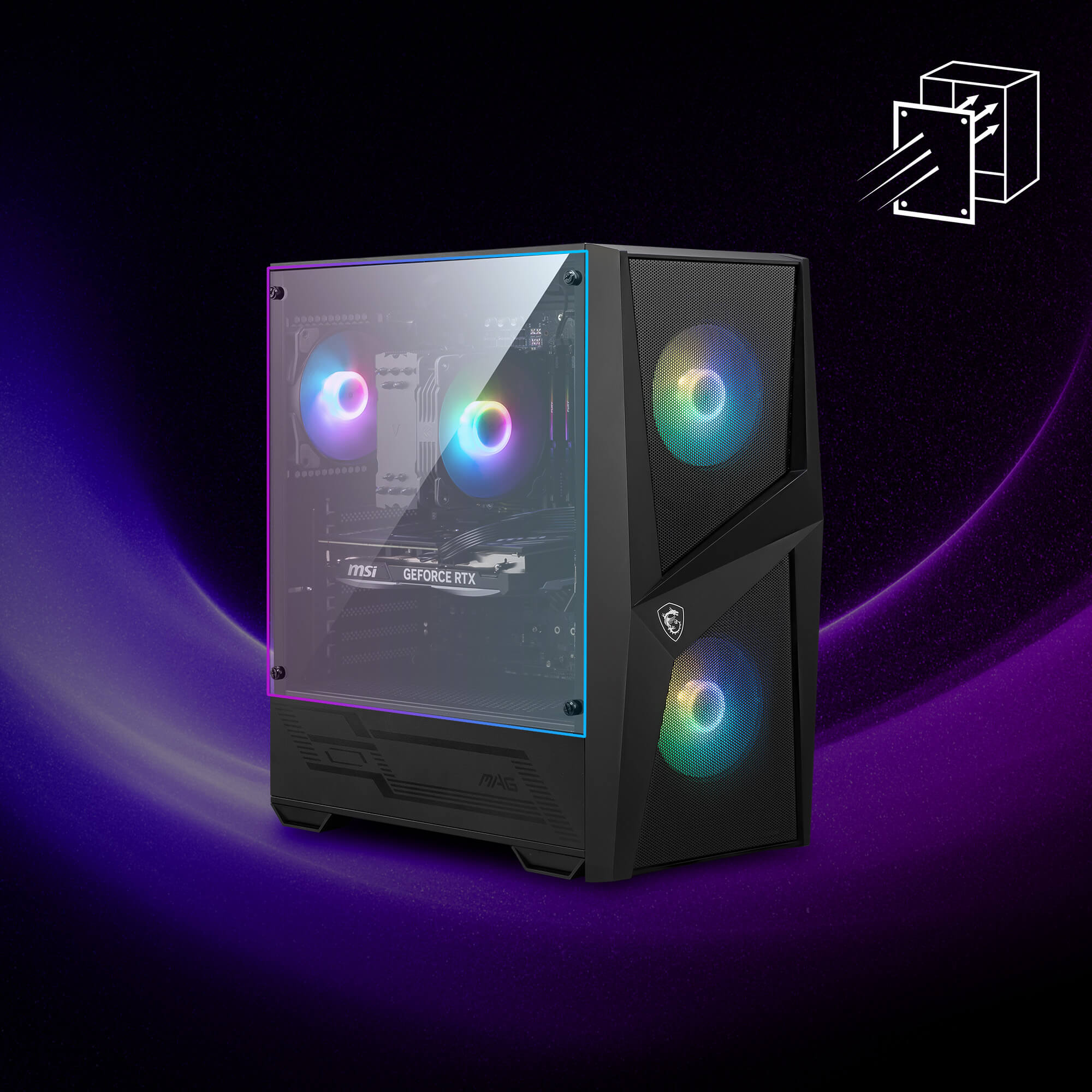 MSI Codex R series gaming desktop